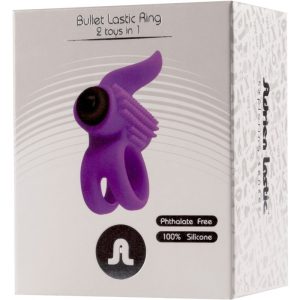 Bullet Ring Tongue Anéis Vibratórios 10 Modos de Silicone