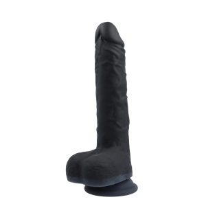 VIBRADOR E ROTATOR REALÍSTICO R10 PRETO 21CM COM CONTROLE REMOTO