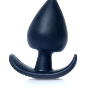 PLUG ANAL SILICONE PRETO MEDIUM