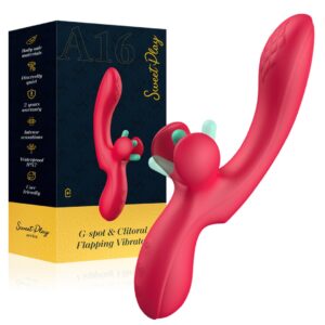 VIBRADOR PONTO G COM LÍNGUA CLITORIANA - A16