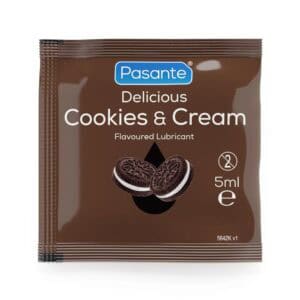 LUBRIFICANTE SABOR COOKIES & CREAM 1UNIDADE 5 ML