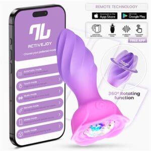 Moxy Anal Plug com rotação de 360º com app