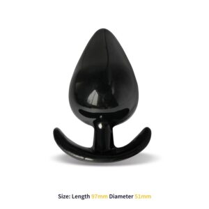 Alphona Plug Anal Tamanho 9,7 cm x 5,1 cm