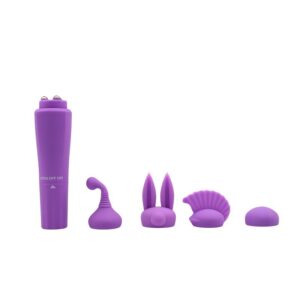 Estimulador com 4 Cabeças Roxas Doces