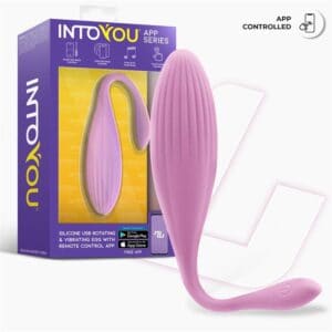Ovo Vibrador com Bolas Internas com Rotação e APP