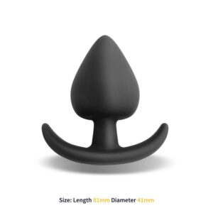 Shion Silicone Anal Plug 8,1 cm x 4,1 cm