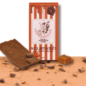 CHOCOLATE DE LEITE COM GOTAS DE CARAMELO 100G