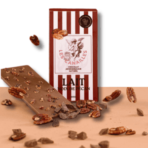 CHOCOLATE DE LEITE COM NOZES PECAN 100G