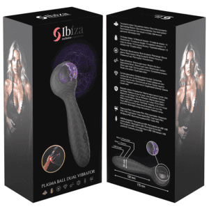 Vibrador com estimulação de plasma e tecnologia avançada. Design ergonômico e potente, ideal para pr.