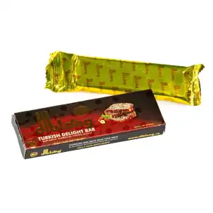 Barra de chocolate com doce turco Diblong.