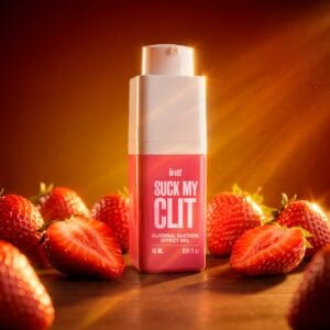 Gel de estimulação clitoriana com efeito de sucção, ideal para prazer intenso.