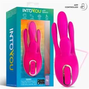2 derek vibrador con movimiento finger 3 motores y app