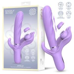 1 apollo vibrador con thrusting tapping y succion