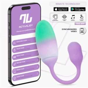 1 nexegg huevo vibrador silicona doble capa con app lilapistacho