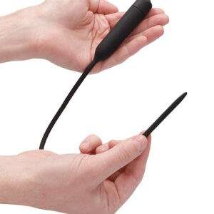 Ouch! – Dilatador uretral vibratório extralongo preto – vista 3