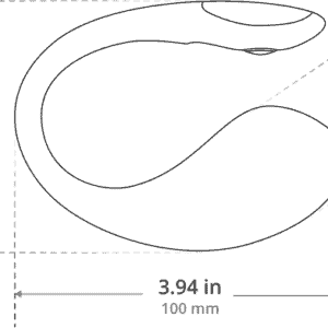 Lovense Lush 4 – Vibrador rosa com controlo por aplicação – vista 2