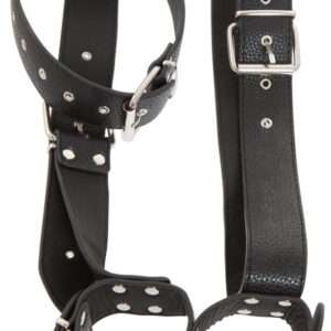 Bad Kitty – Conjunto de coleira, cinto e algemas preto