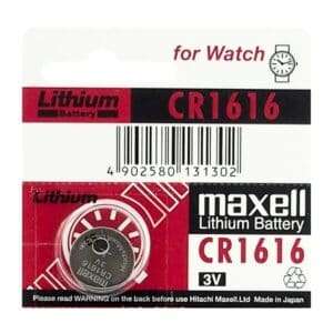 Pilha botão Maxell CR1616 de lítio 3 V, uma unidade