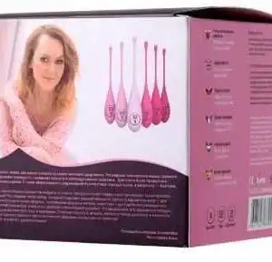 Toyfa xEROMANTICA K-Rose – Conjunto de 6 bolas vaginais rosa – vista 3